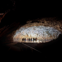 Discovery Resorts Undara Archway Explorer Lava Tube Tour Inside