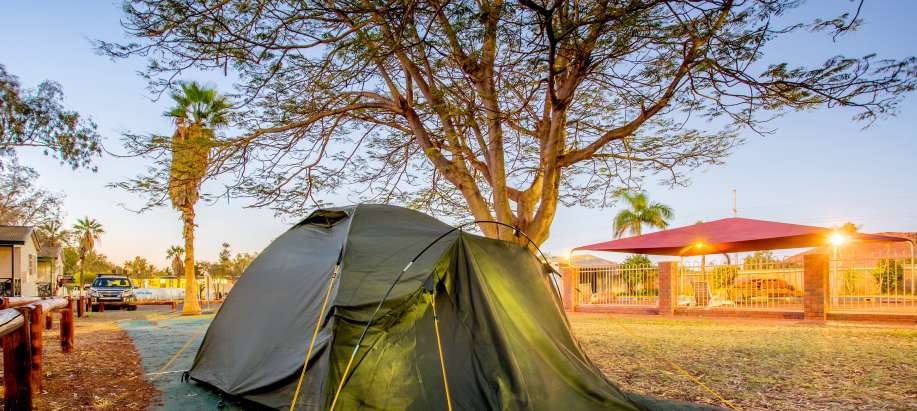 Pilbara Powered Tent Site