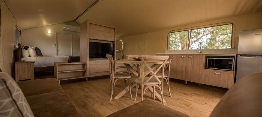 Fraser Coast Deluxe Safari Tent