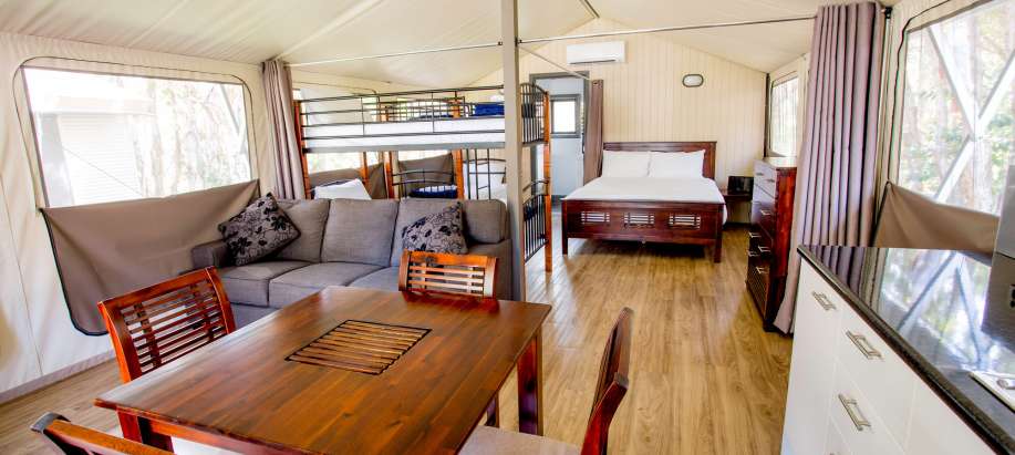 North Coast Deluxe Safari Tent (Sleeps 6)