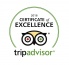 Trip Advisor - Certificate of Excellence 2016