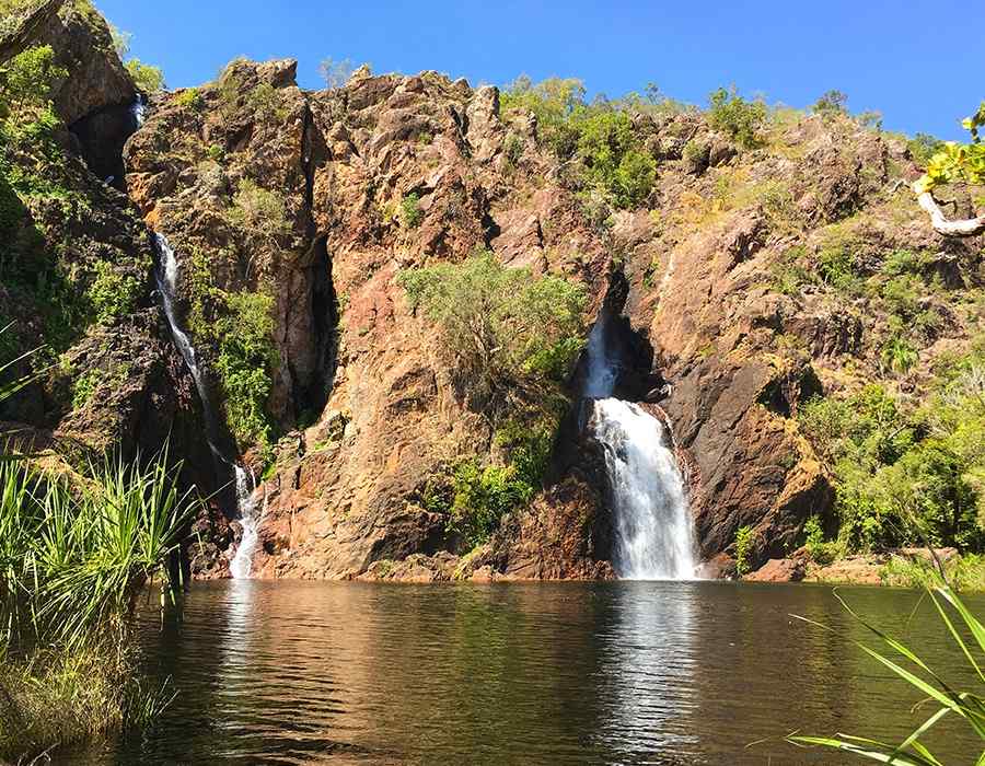 waterfall in darwin 